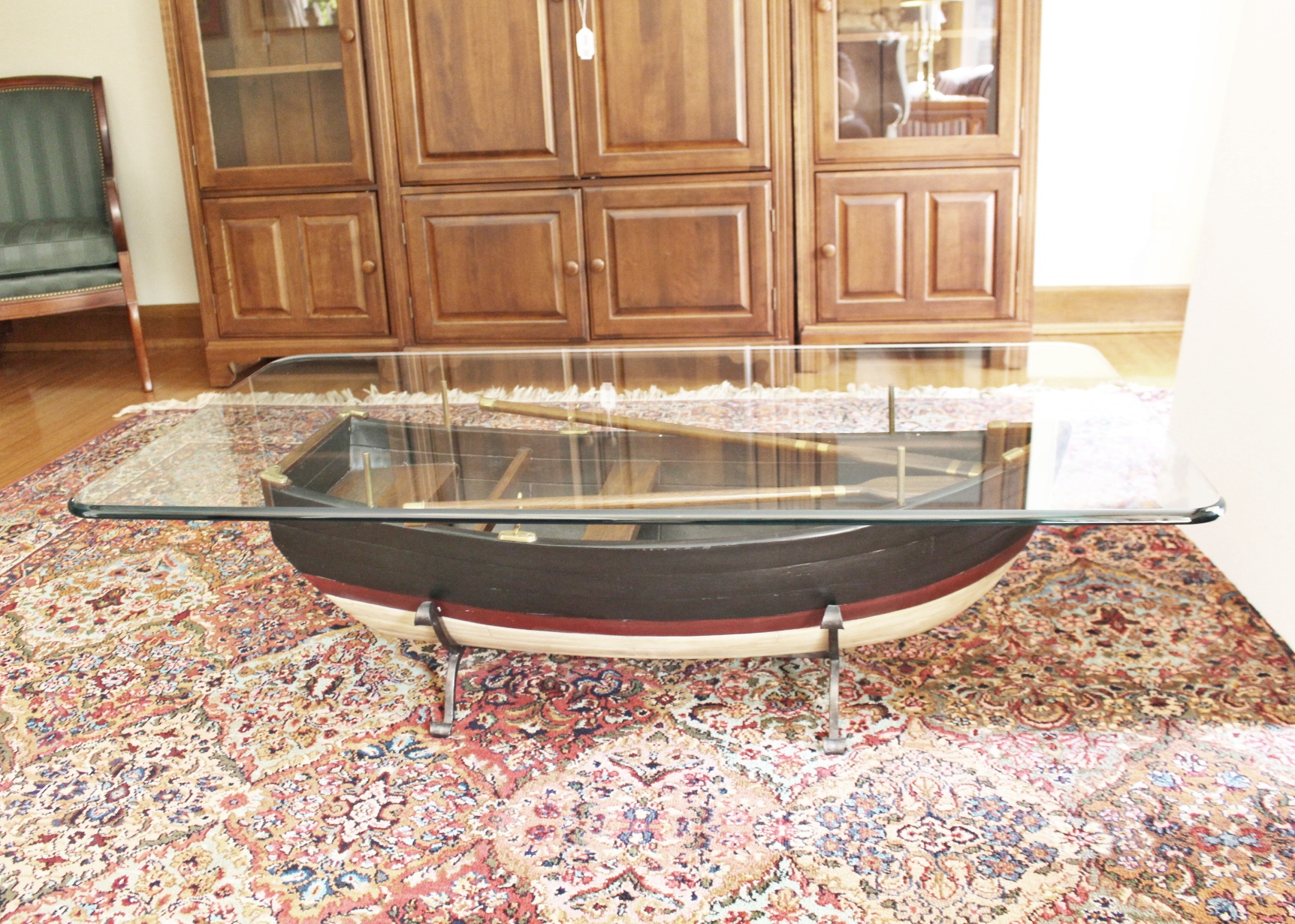 Unique Row Boat Coffee Table EBTH