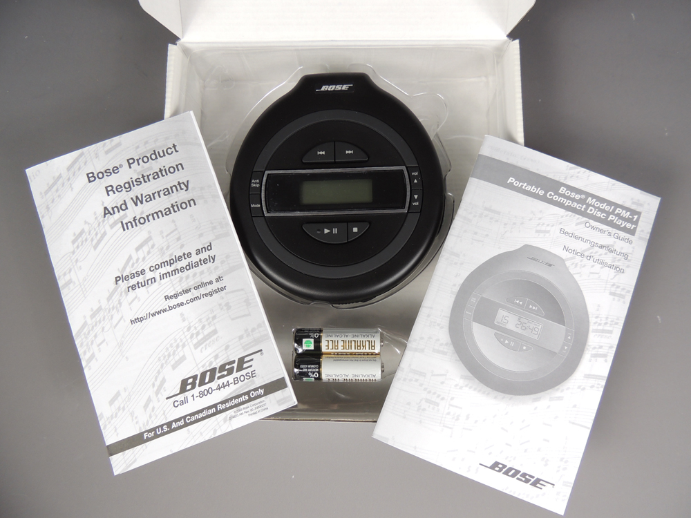 New BOSE Portable CD Player PM1 EBTH