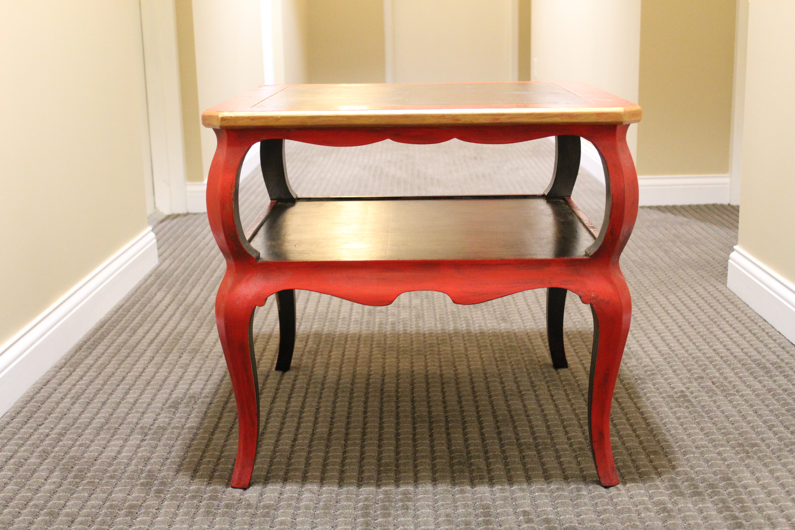 Red Side Table EBTH