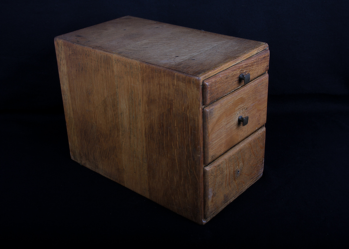 Vintage Card File Box EBTH