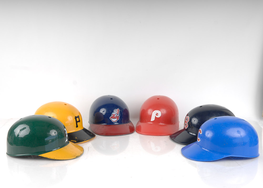 plastic baseball helmets