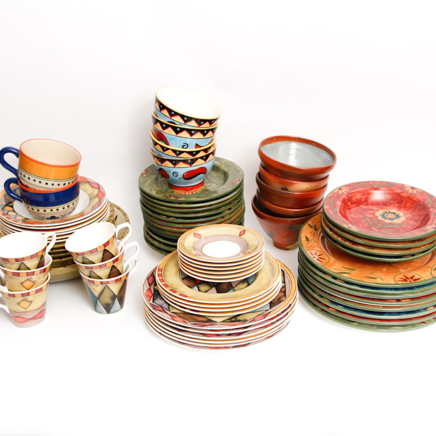 South Western Mexican Style Dishes : EBTH South Western Mexican Style Dishes : EBTH