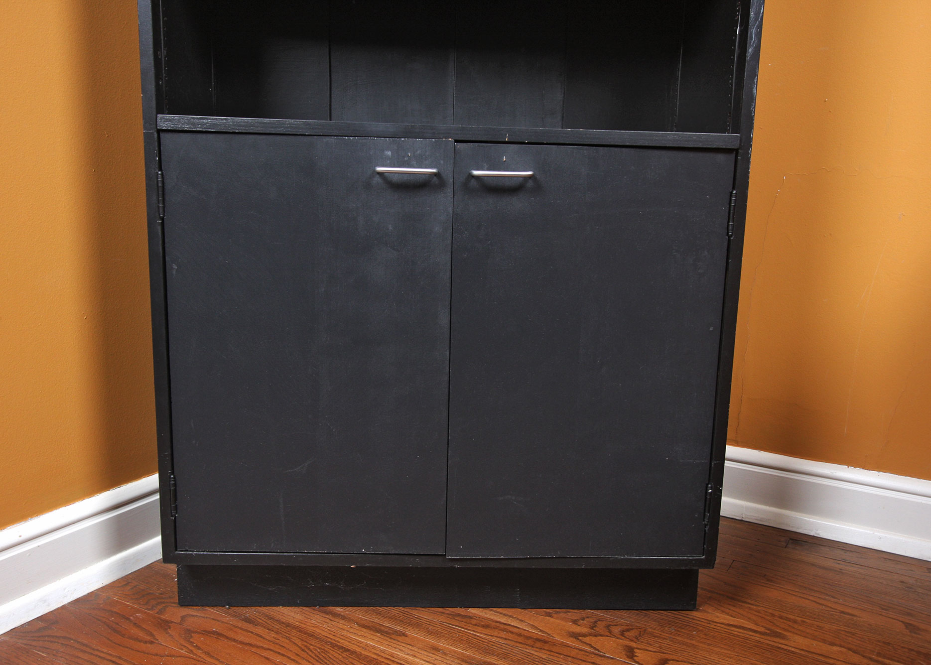 Contemporary Black Shelving Unit EBTH