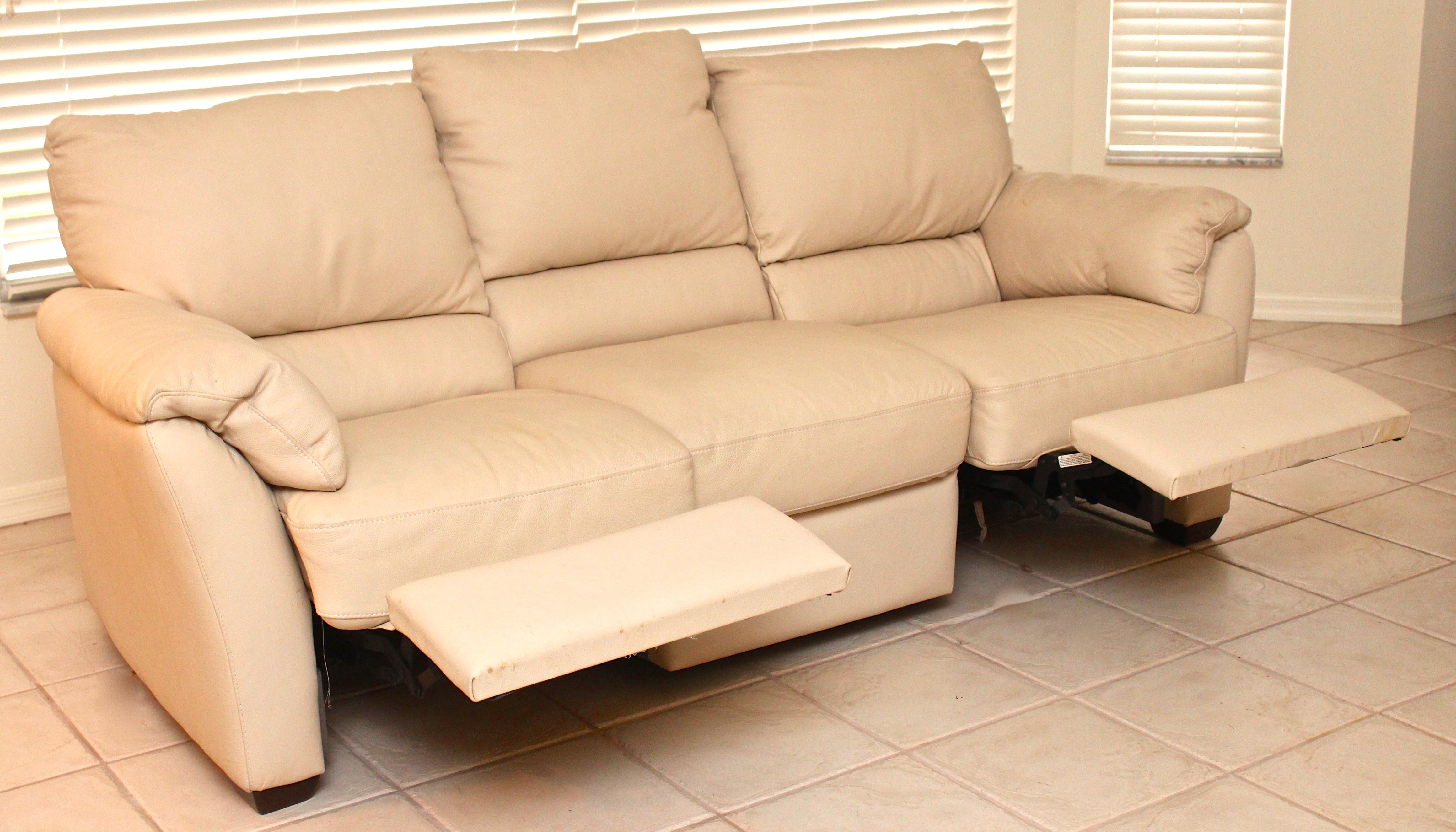 Italsofa Leather Sofa EBTH