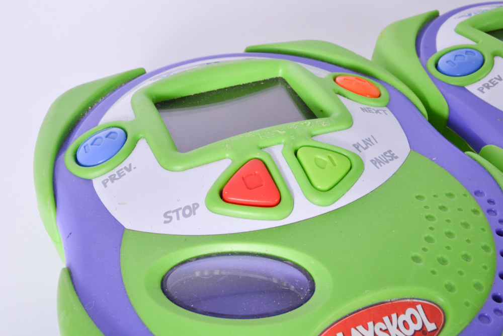 Pair of Playskool "Video Now Jr." Color Personal Video Players and