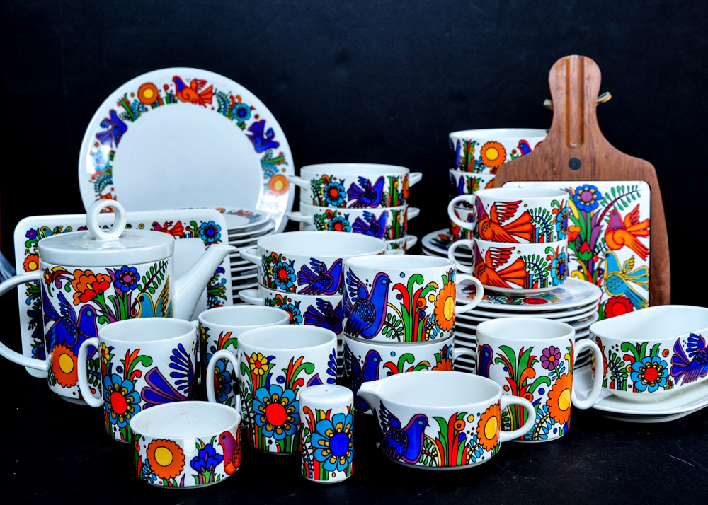 Vintage Villeroy and Boch Acapulco Porcelain Dinnerware : EBTH