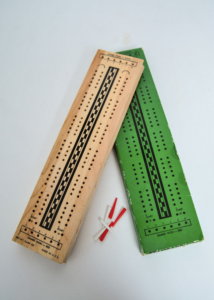 Vintage Rummikub & Cribbage Game EBTH