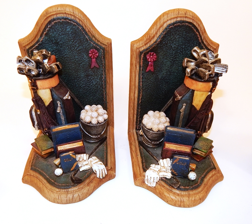 Collection of Golf Themed Desk Accessories EBTH