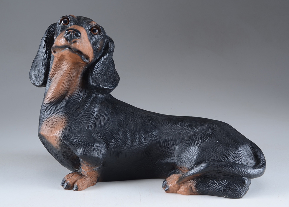 Vintage HomCo Collectibles Dachshund Door Stop EBTH