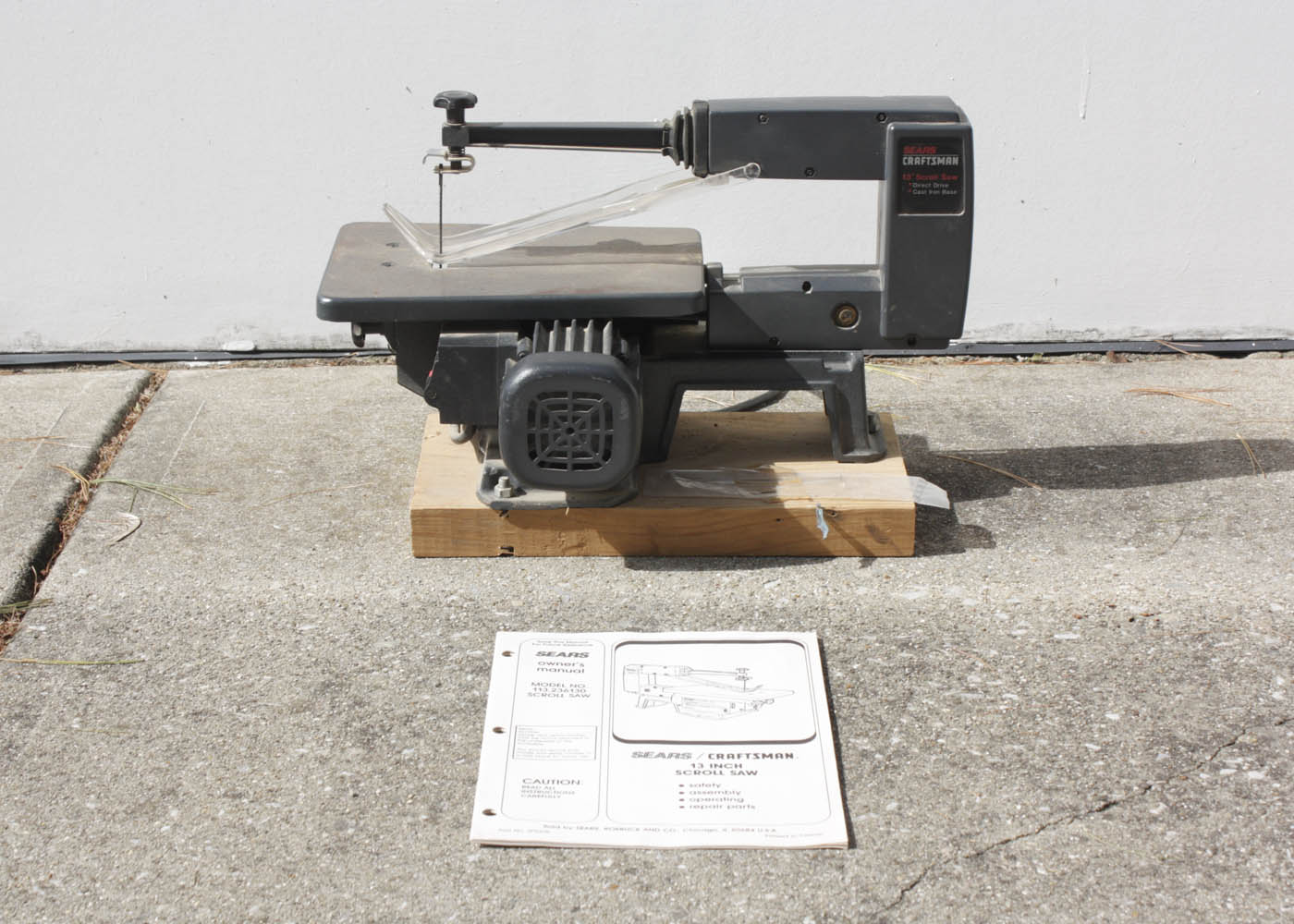 Craftsman 13" Scroll Saw EBTH