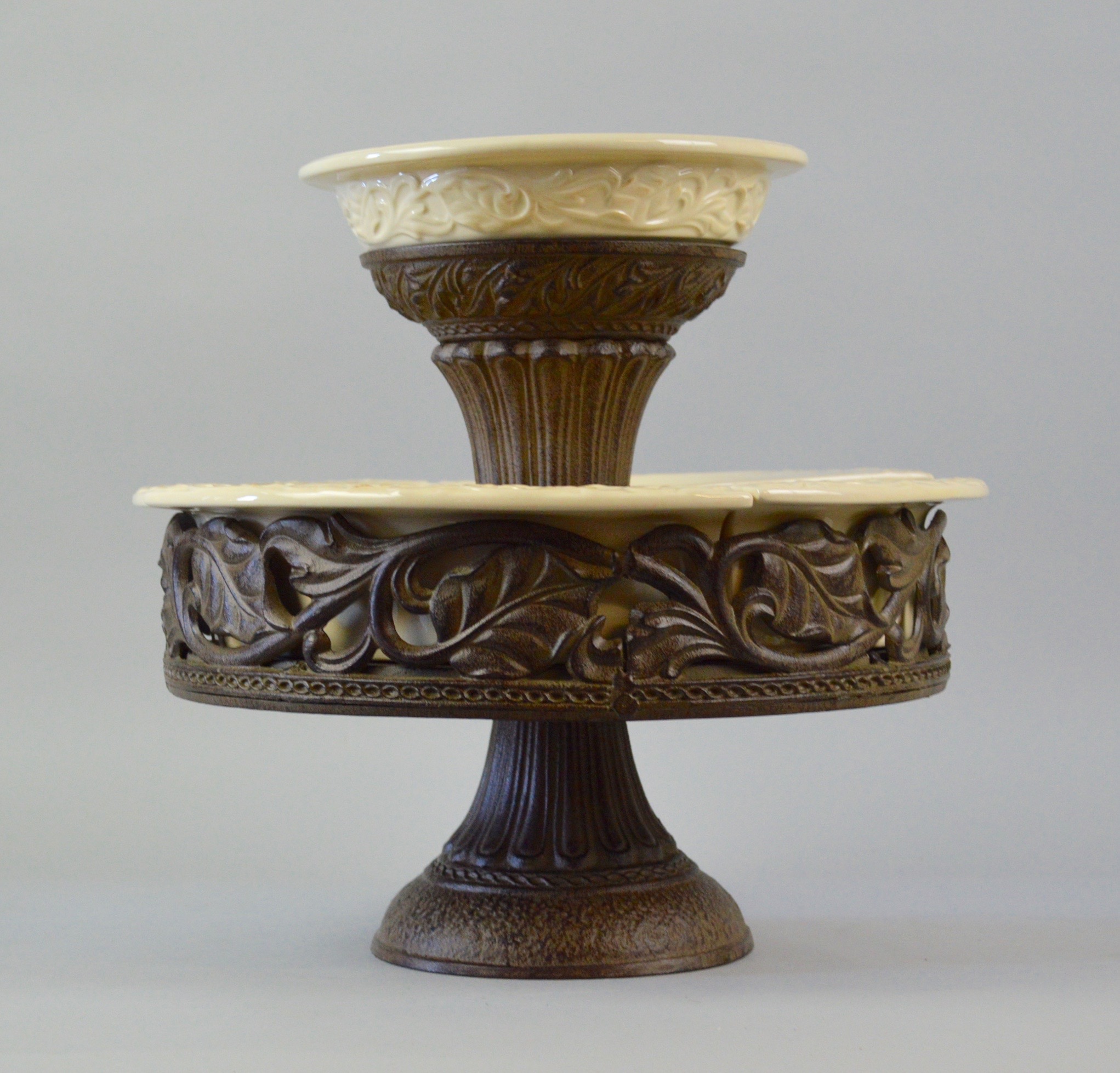 Ceramic and Iron Serving Items EBTH