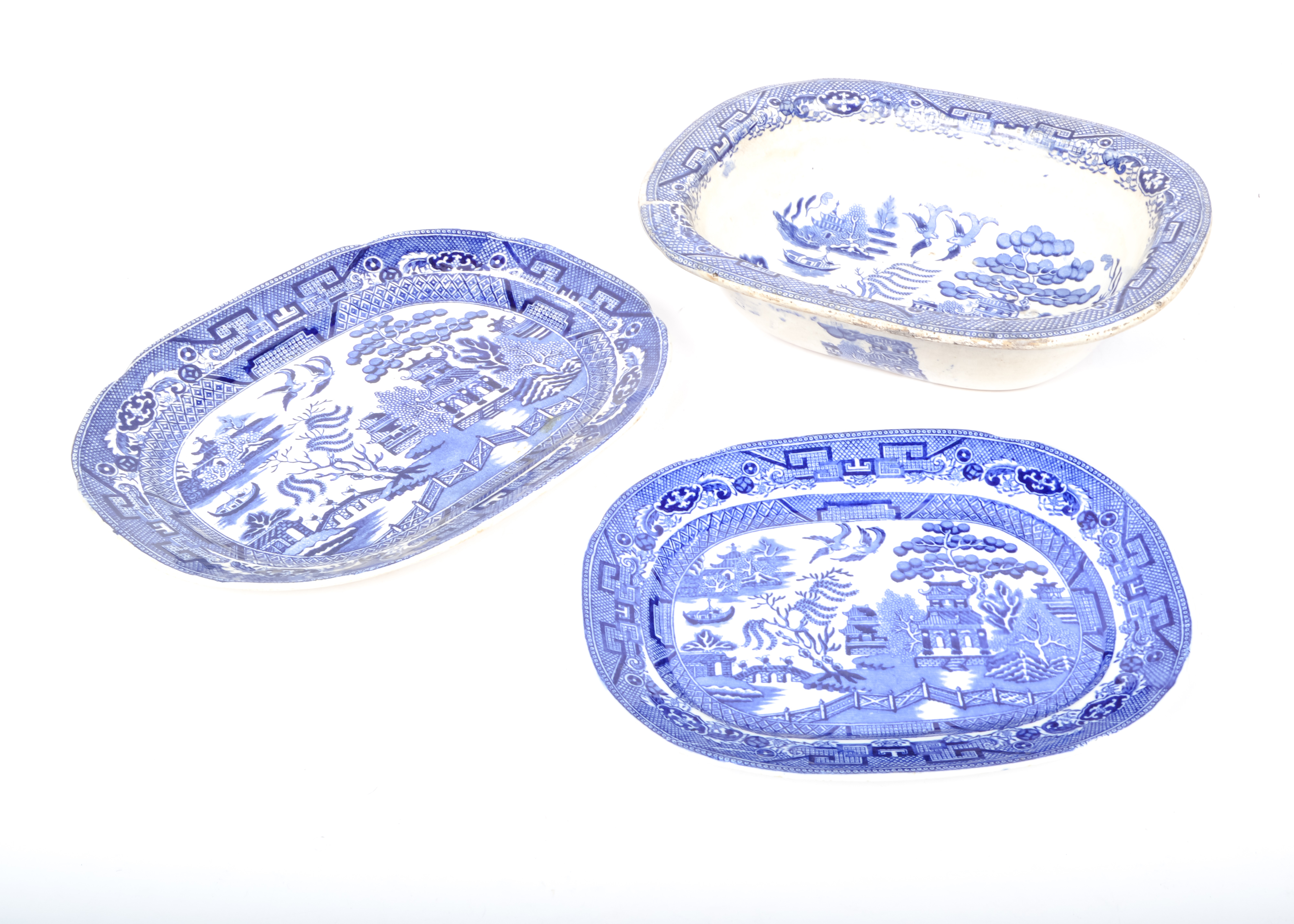 Blue Willow Dish Set EBTH