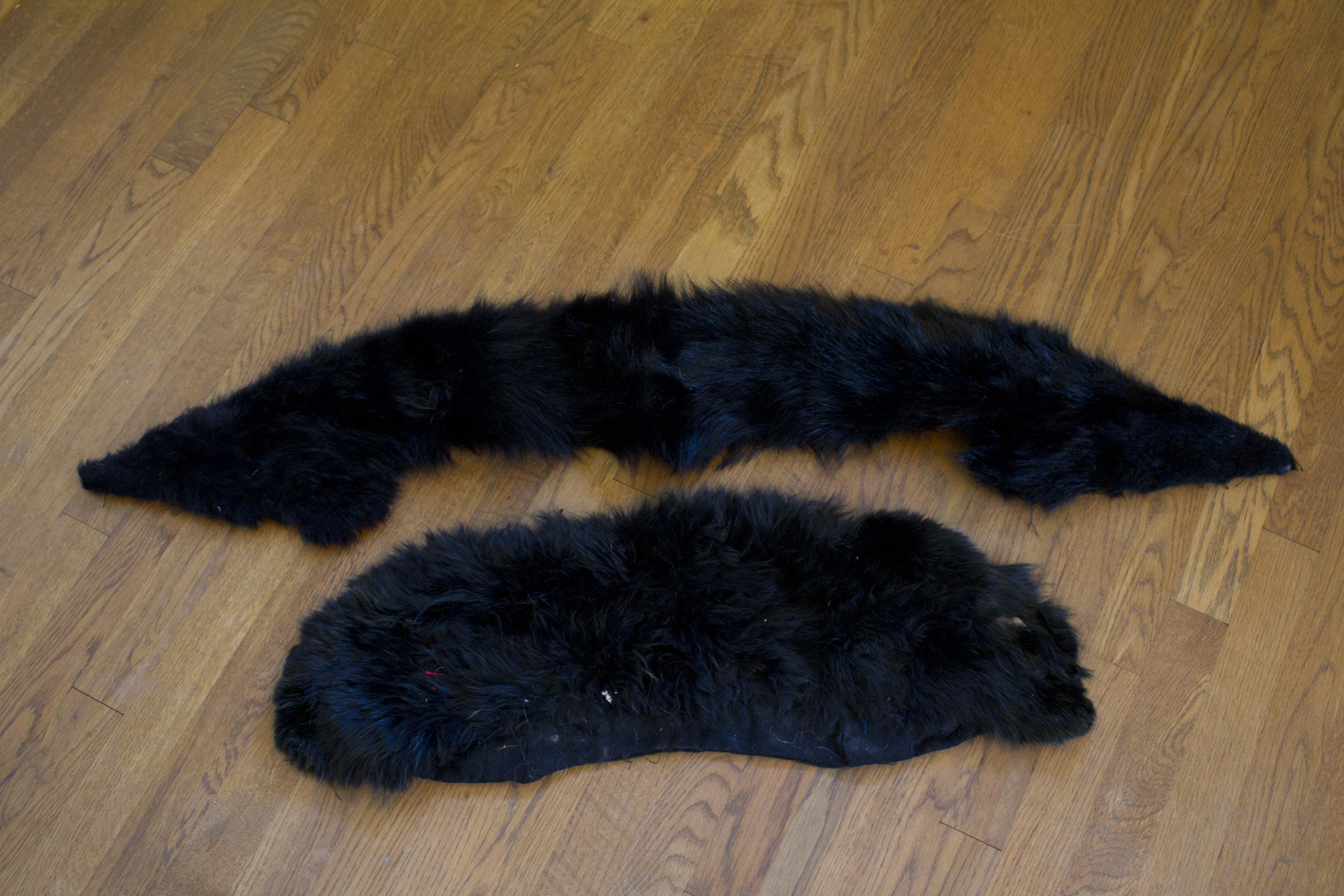 vintage fur collars for sale