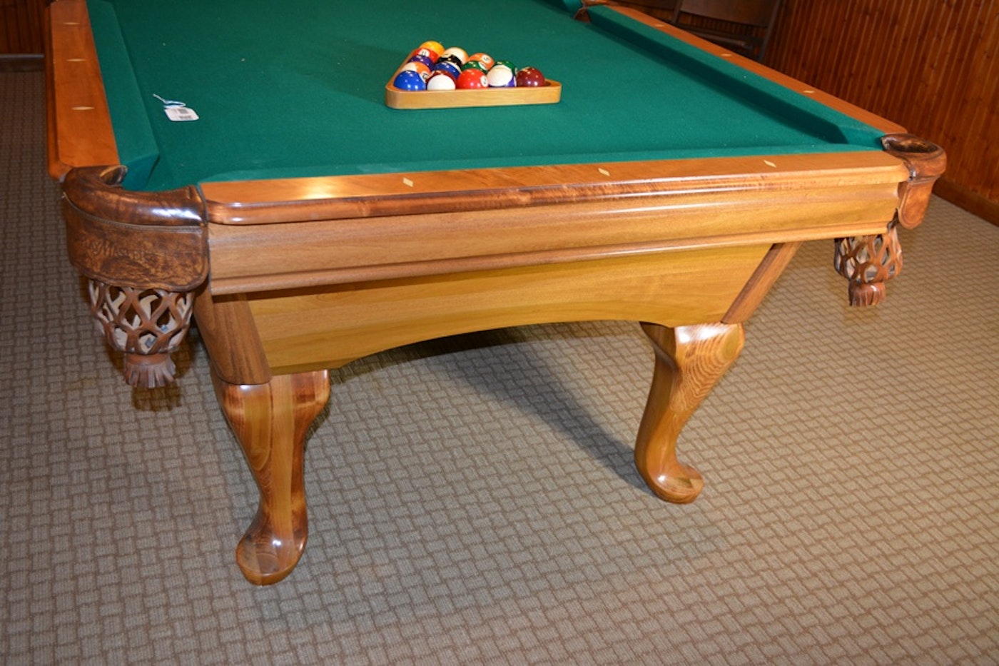 AMF PlayMaster Fairfax Billiard Table and Cue Sticks : EBTH