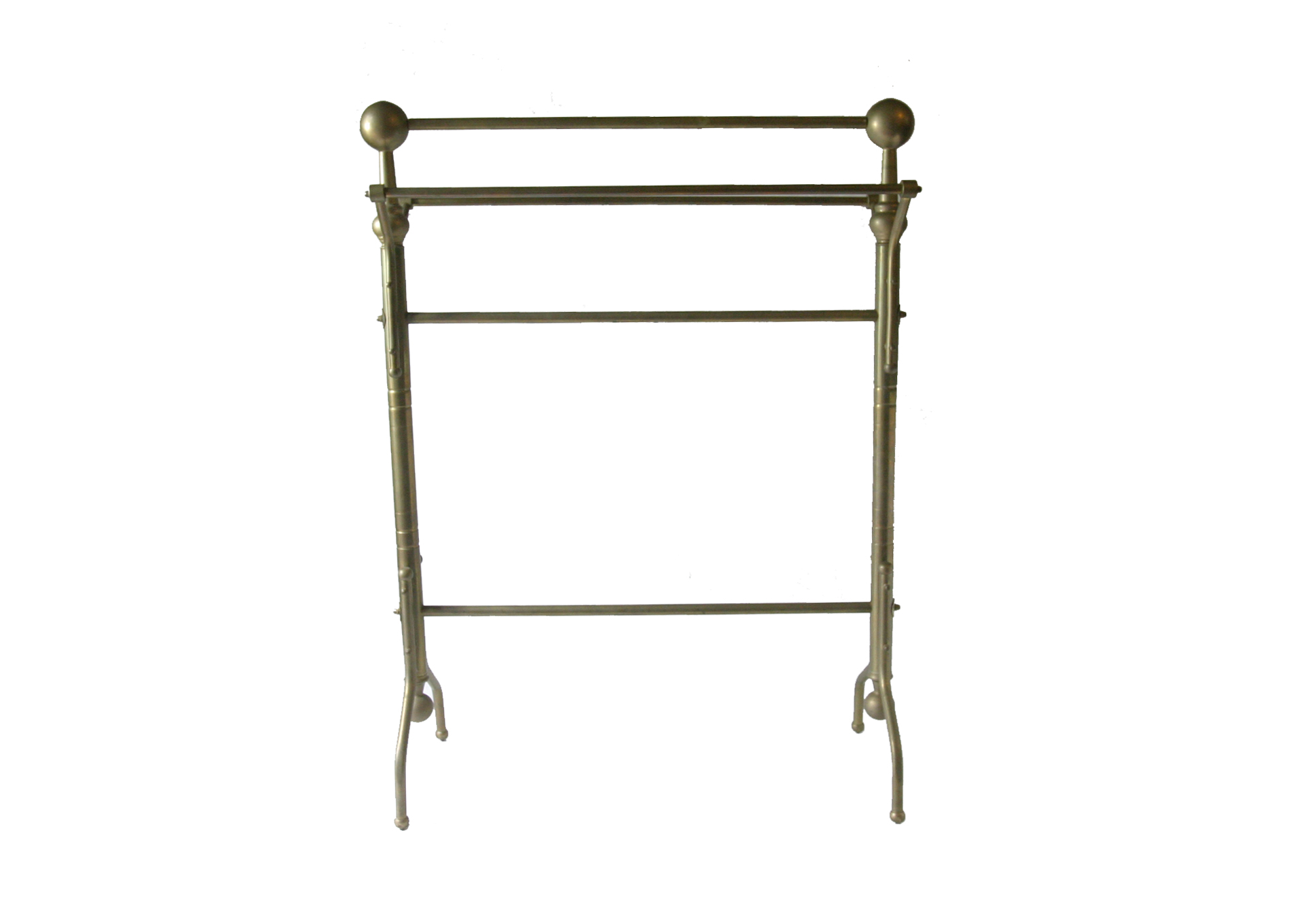 Vintage Brass Quilt Rack EBTH