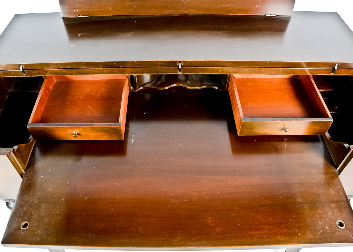 Colonial MFG Co. Solid Mahogany Writing Desk EBTH