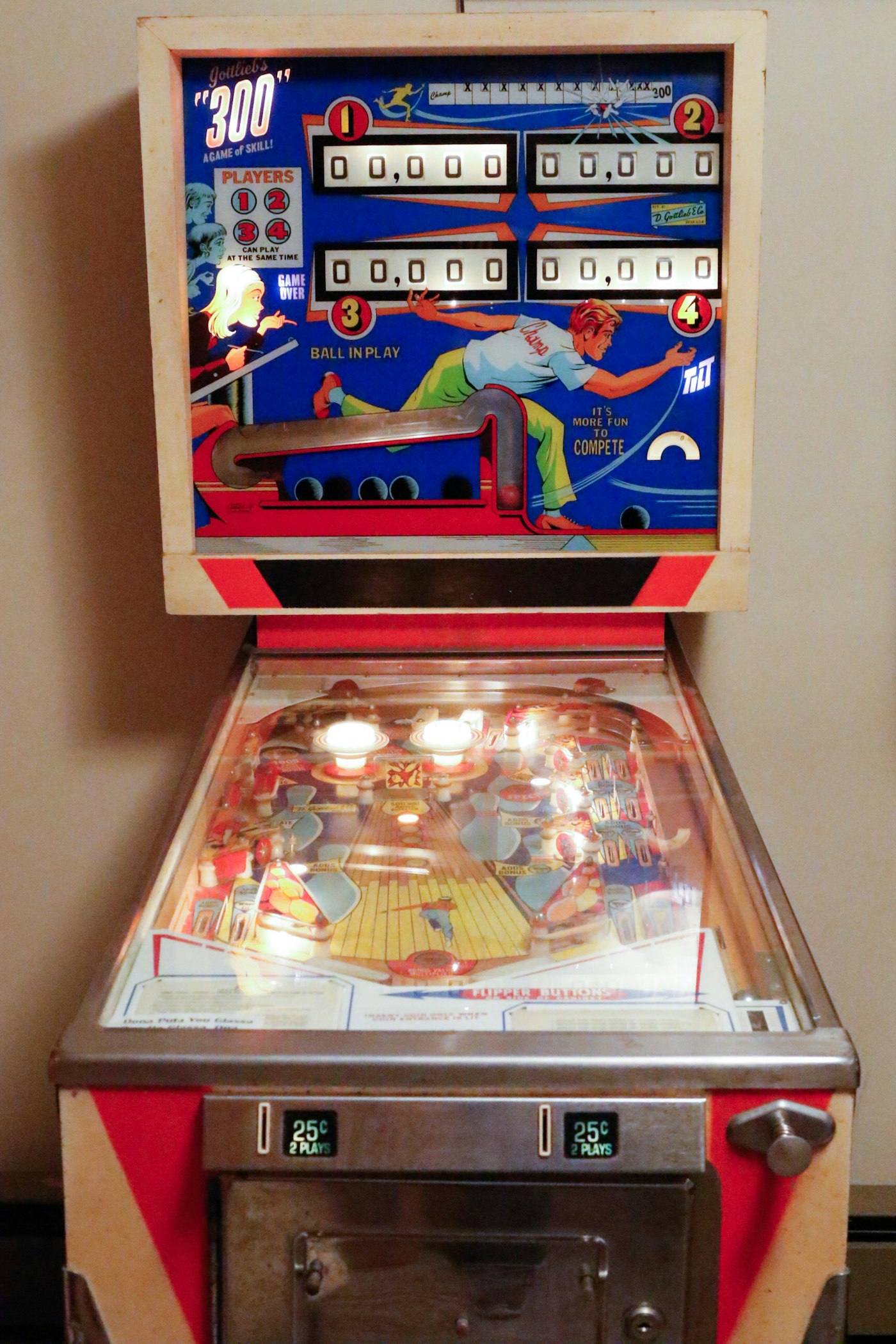 "300" Pinball Machine by D. Gottlieb & Co. EBTH