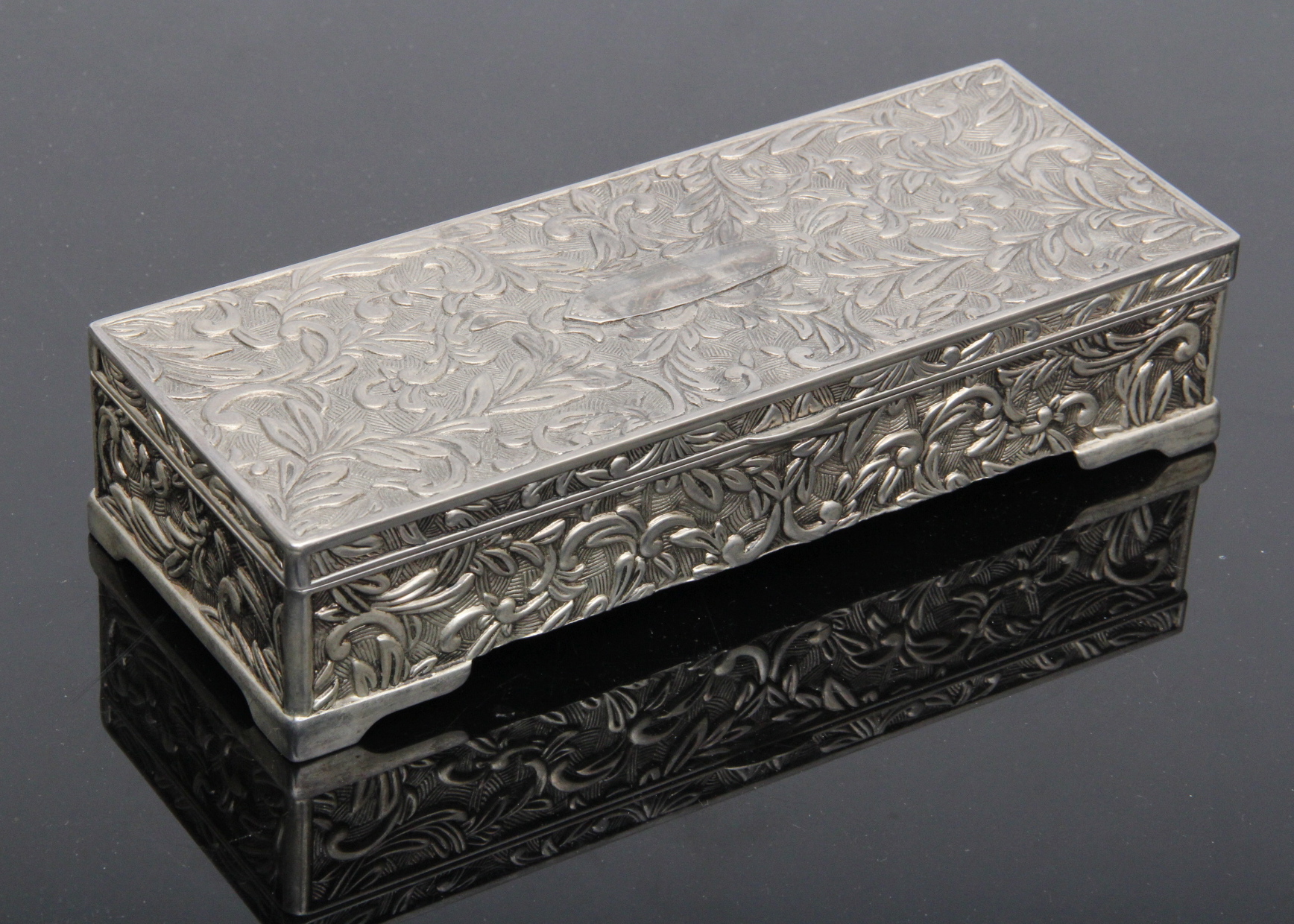 Vintage Godinger Silver Plated Jewelry Box EBTH