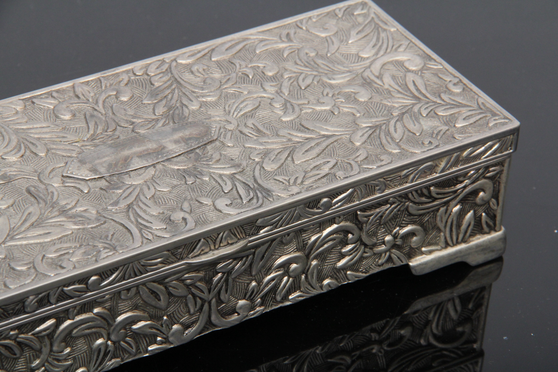 Vintage Godinger Silver Plated Jewelry Box EBTH