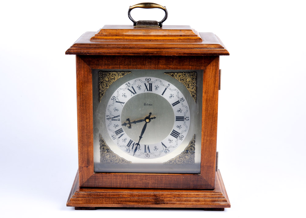 Bulova Westminster Chime Mantel Clock EBTH