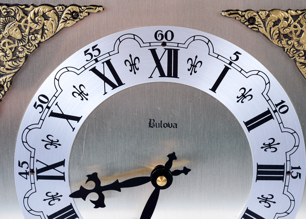 Bulova Westminster Chime Mantel Clock EBTH