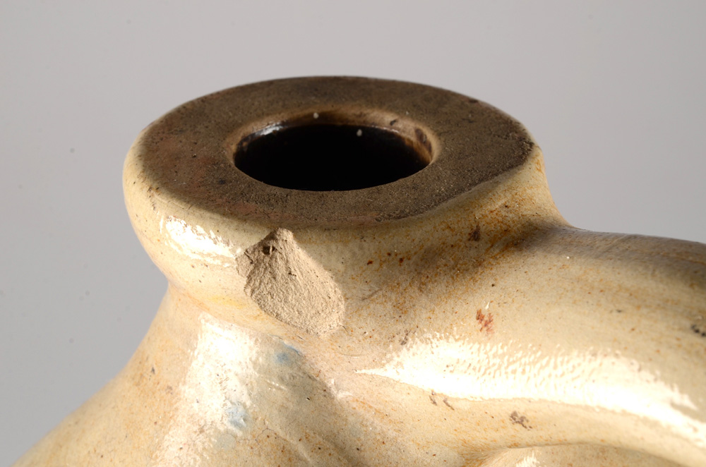 Floral Decorated Stoneware Jug EBTH