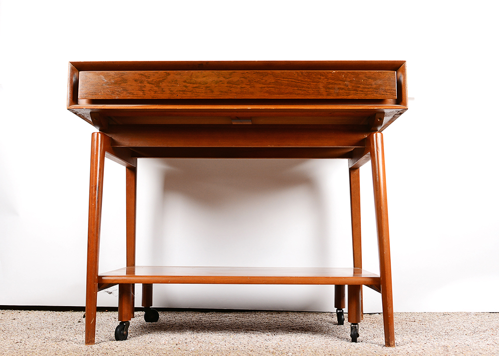 Mid Century Modern Beverage Cart EBTH