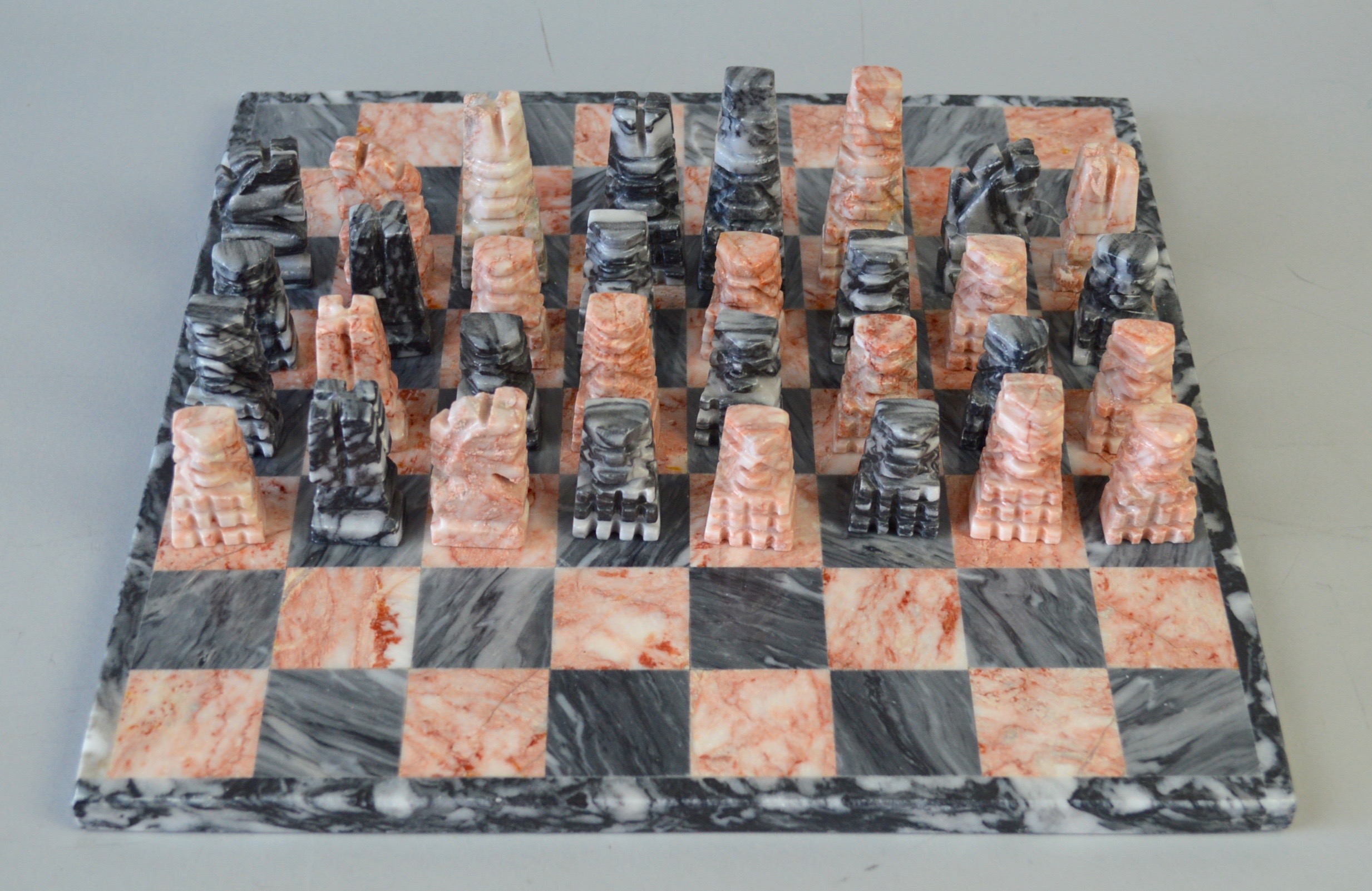 Marble Chess Set and Premier Collection Chinese Checkers Set EBTH