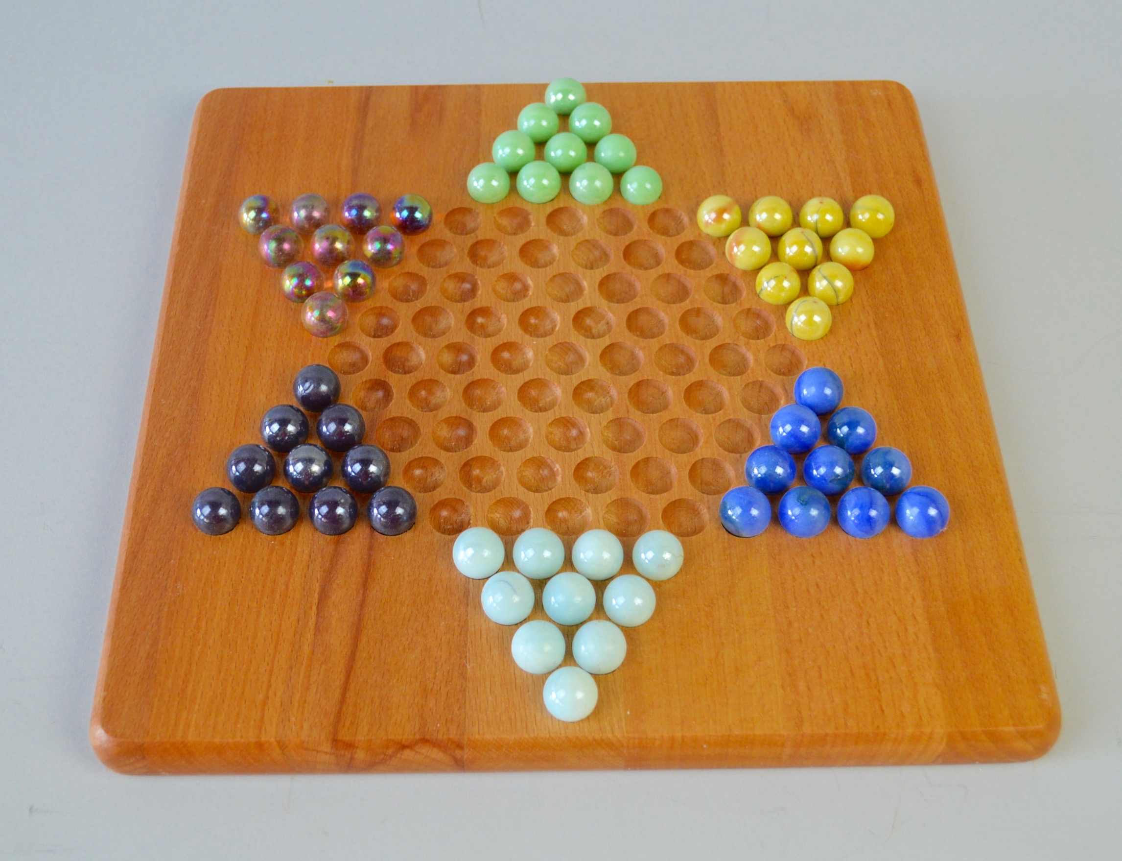 deluxe chinese checkers set