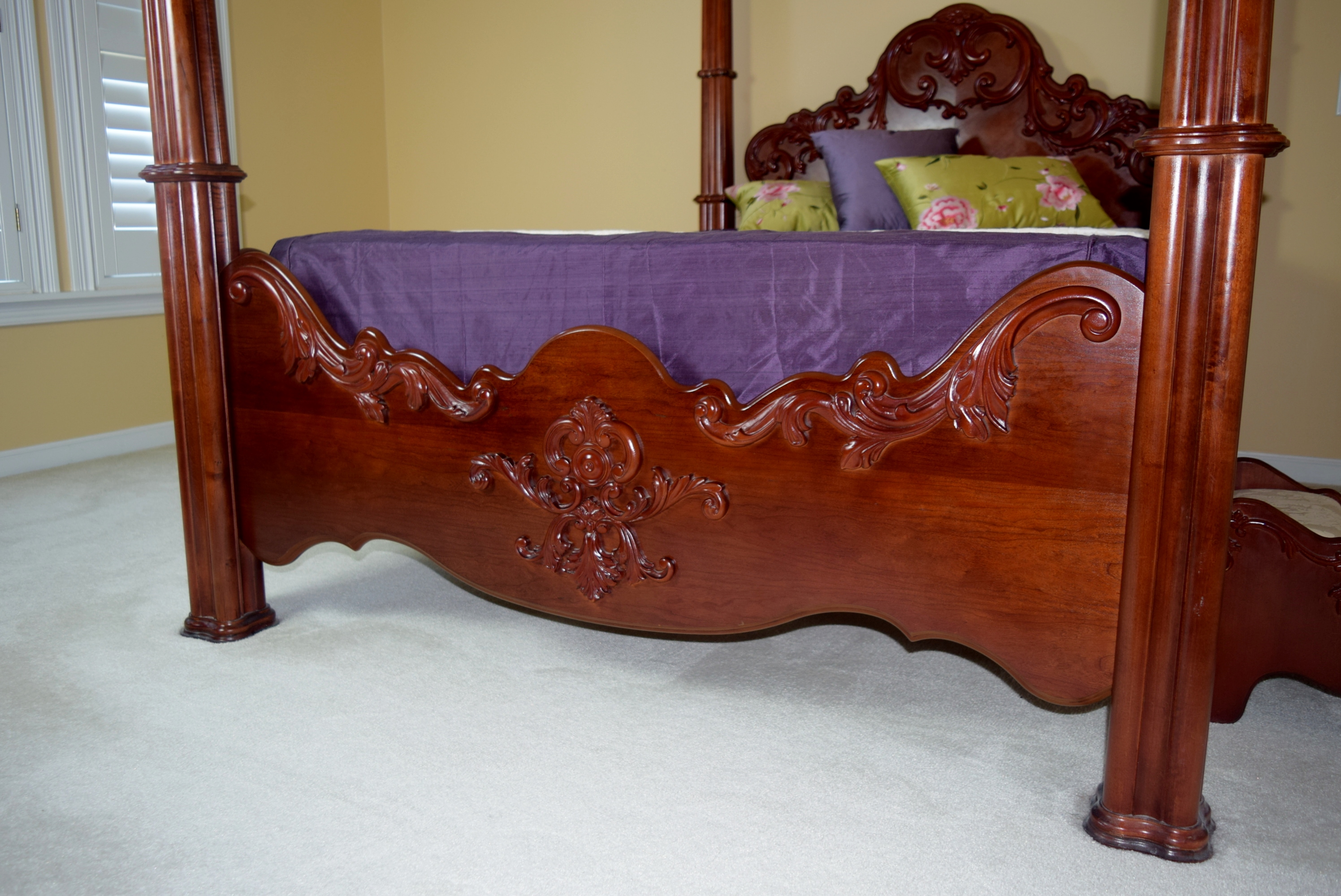 Pulaski FourPoster Edwardian Style Bed EBTH