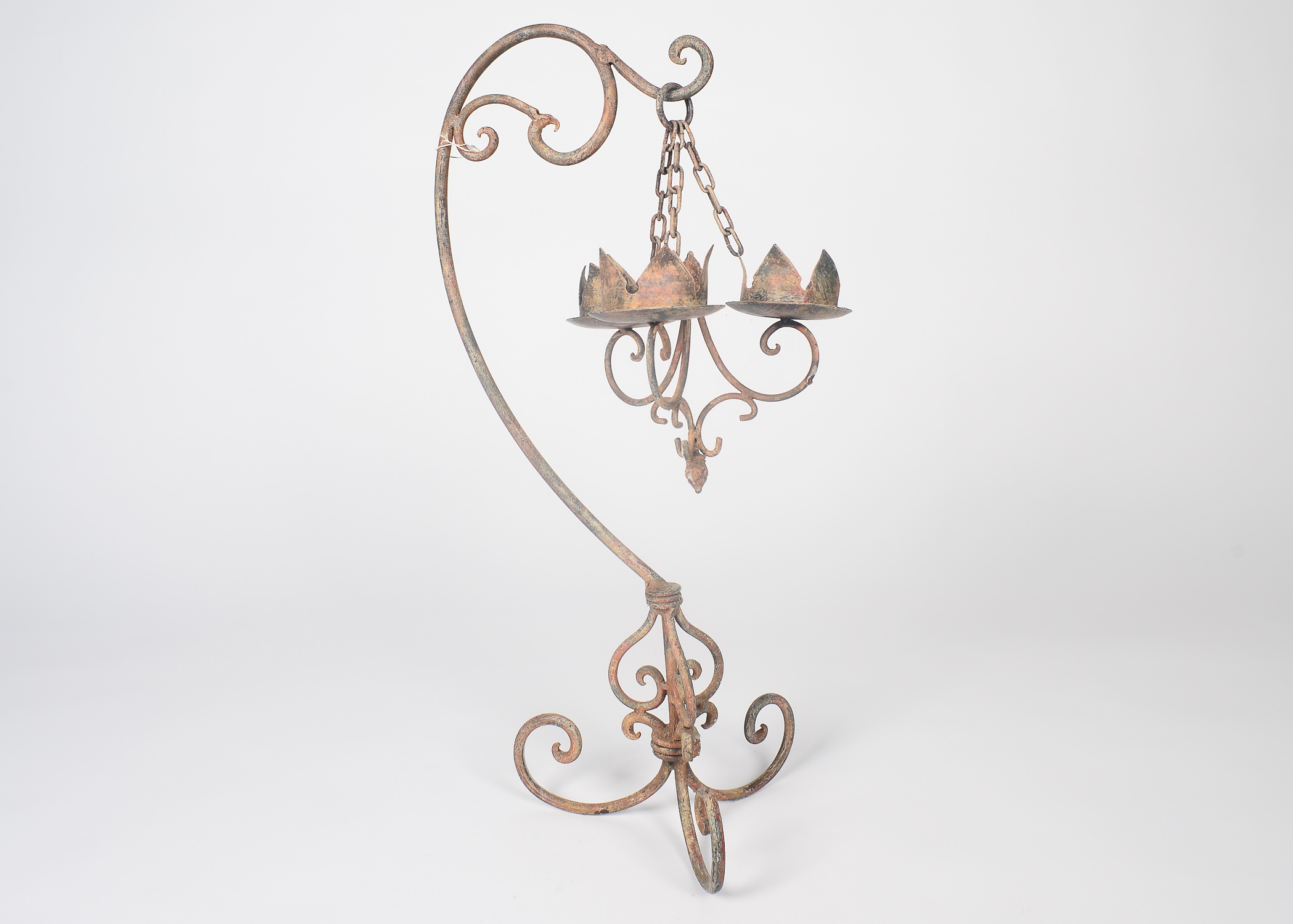 Pedestal Hanging Pillar Candle Holder EBTH