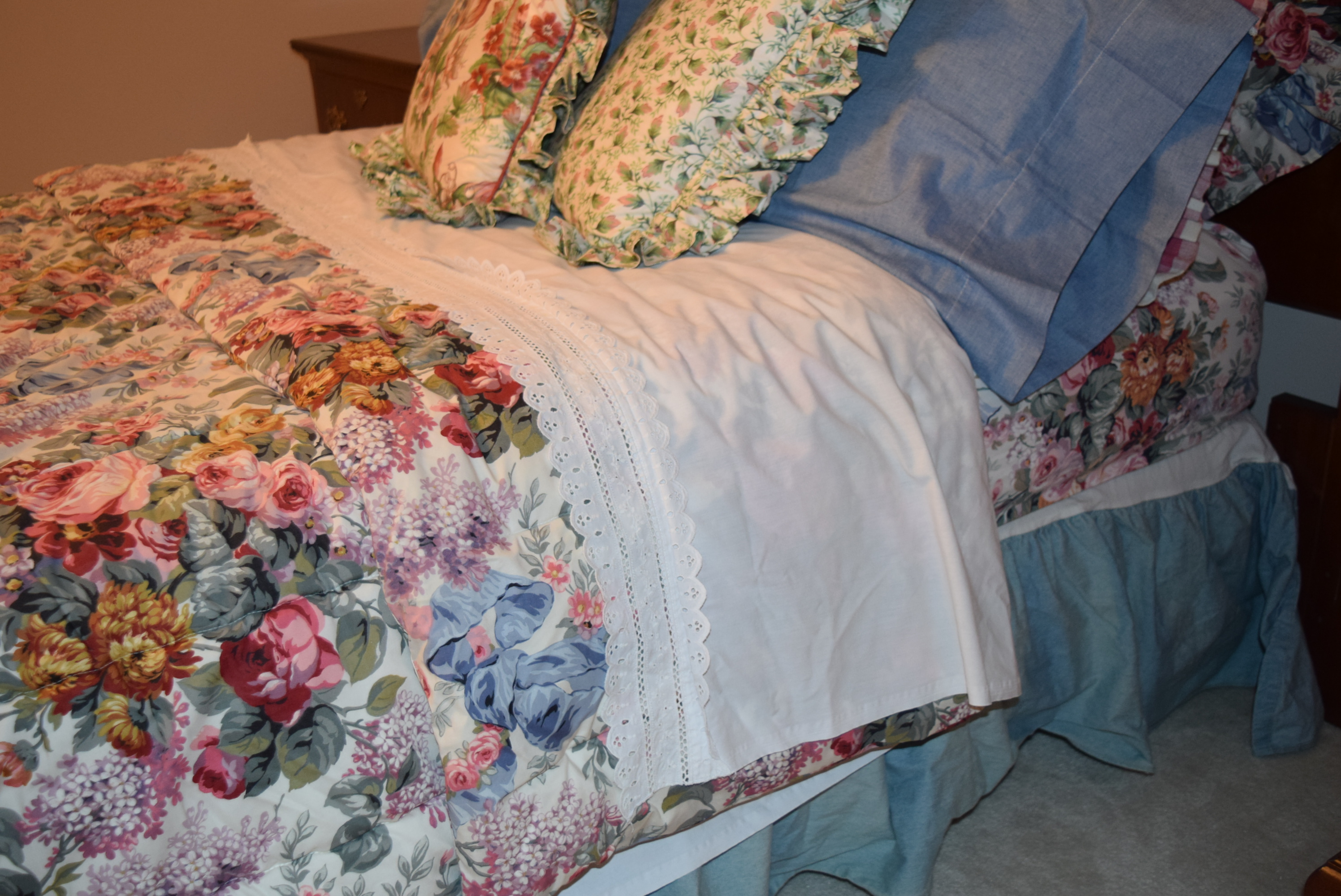 Ralph Lauren 'Allison' Full Size Bed Linens EBTH