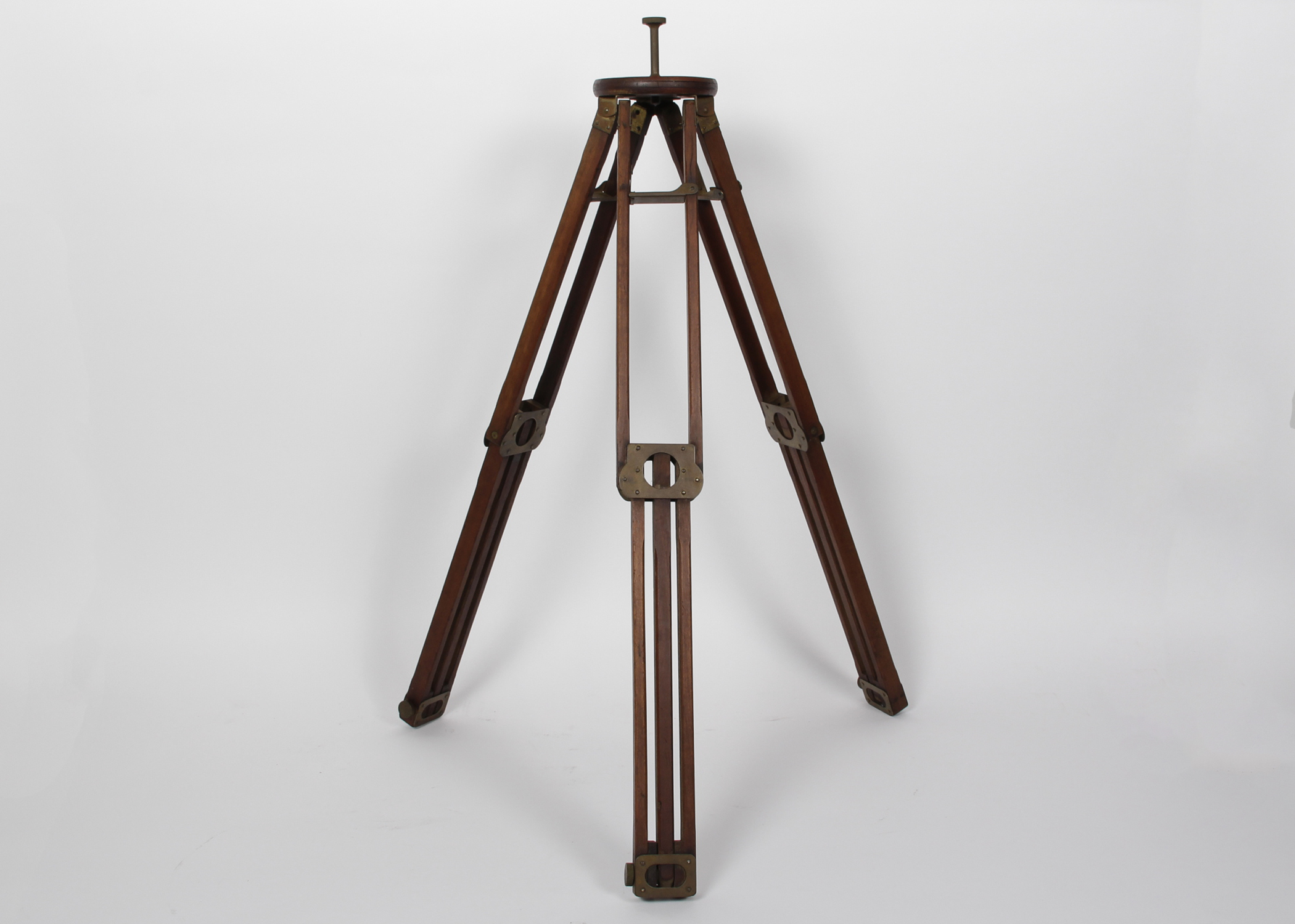 Vintage Wood and Brass Eastman Kodak Camera Tripod EBTH