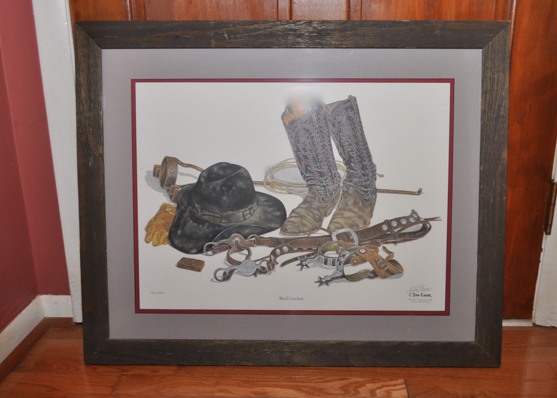 C. Don Ensor Signed Print EBTH