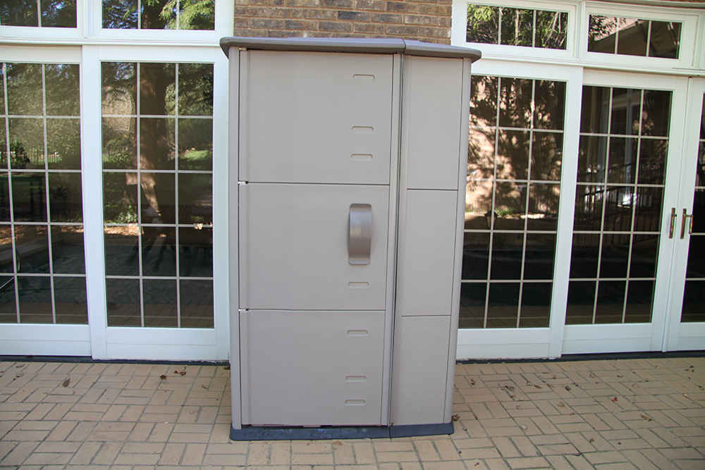 Rubbermaid Outdoor Storage Cabinet | EBTH