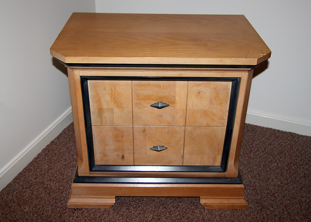 Bassett Furniture Washed Ash Nightstand Ebth