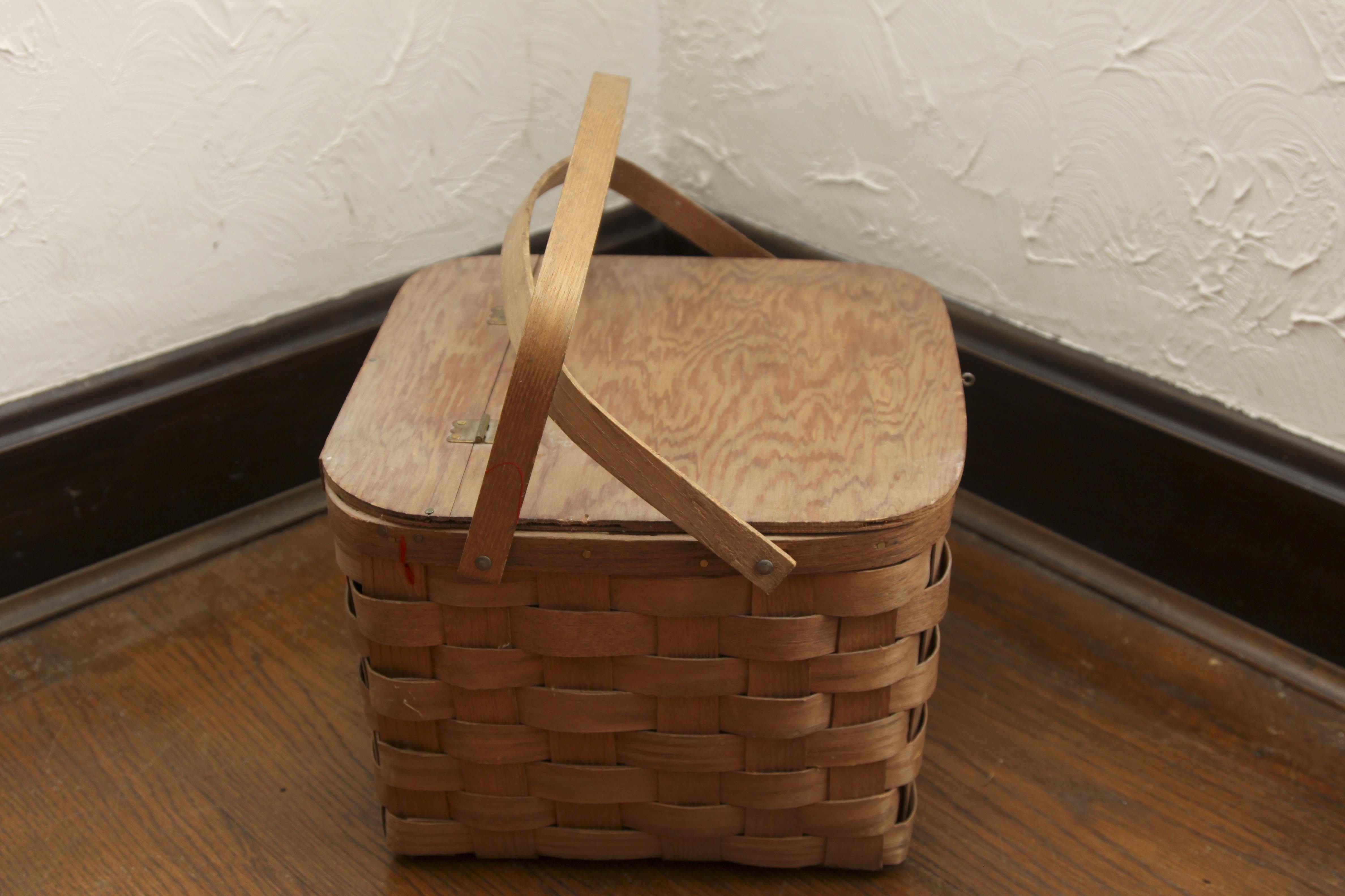 Vintage Wood Bucket and Basket Collection EBTH