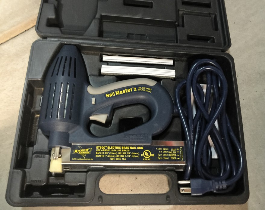 Nail Master 2 Electric Nail Gun with Case EBTH