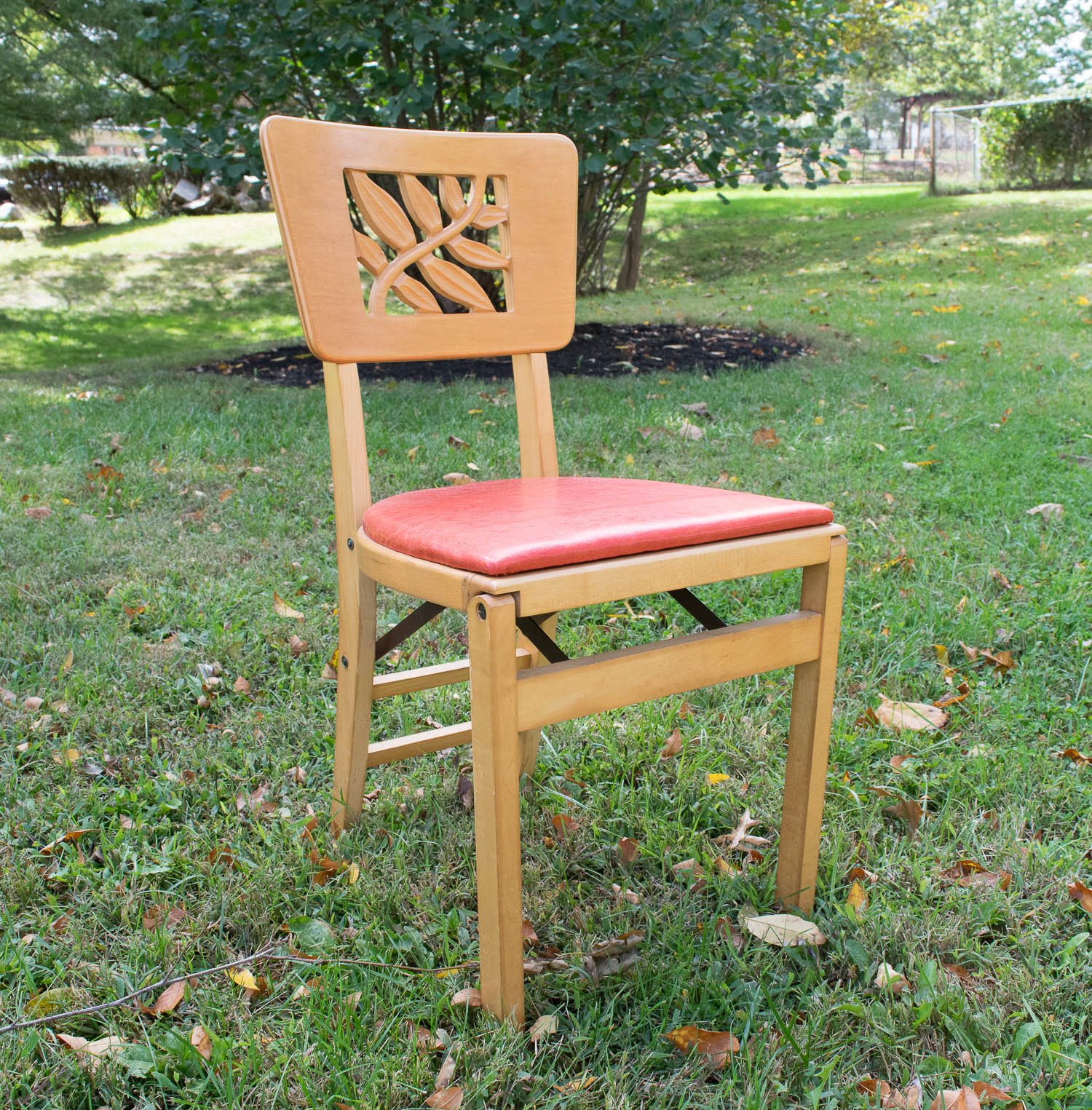 MidCentury Modern Wooden Game Table and Chairs EBTH