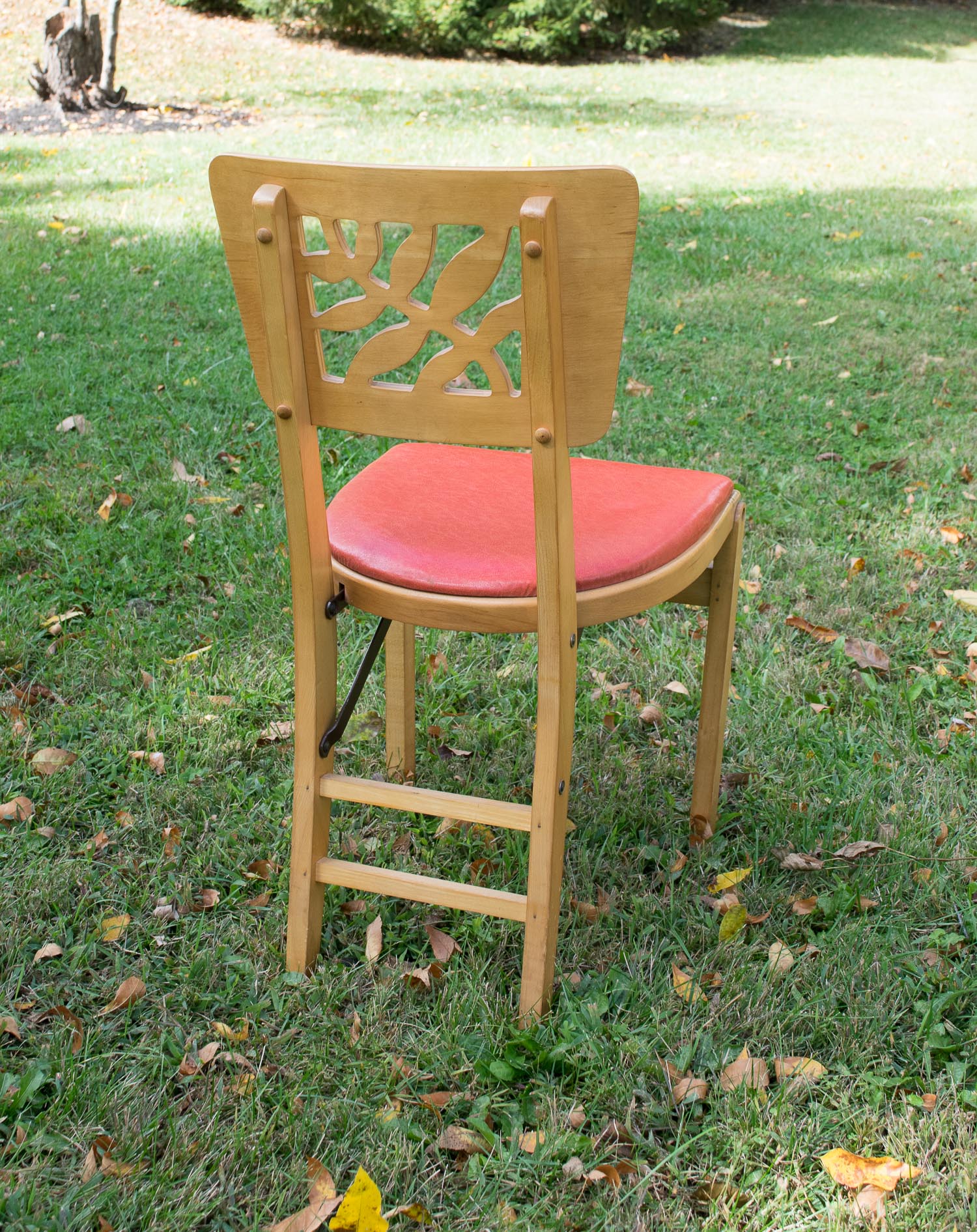 MidCentury Modern Wooden Game Table and Chairs EBTH