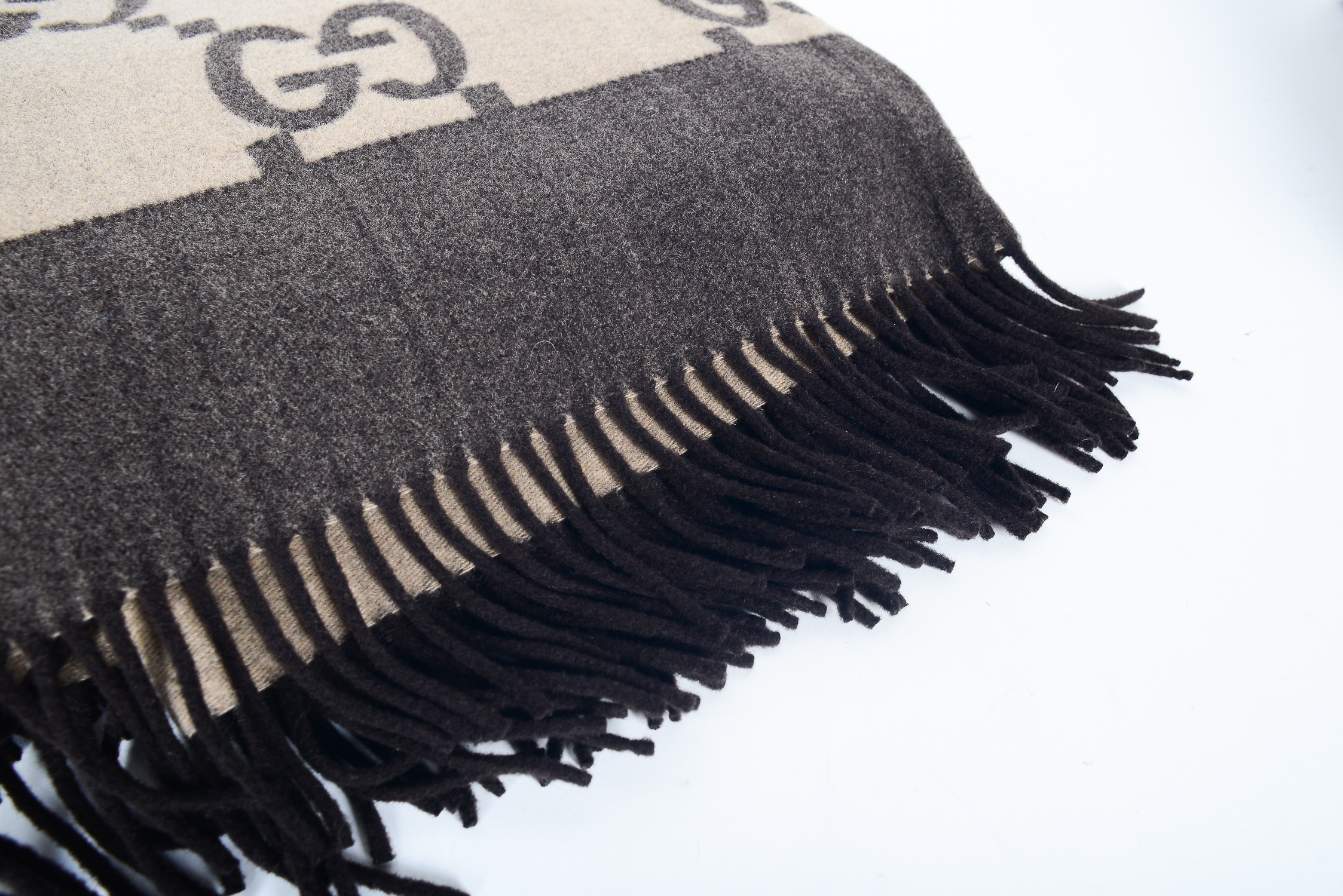 Gucci Wool and Cashmere Throw Blanket EBTH