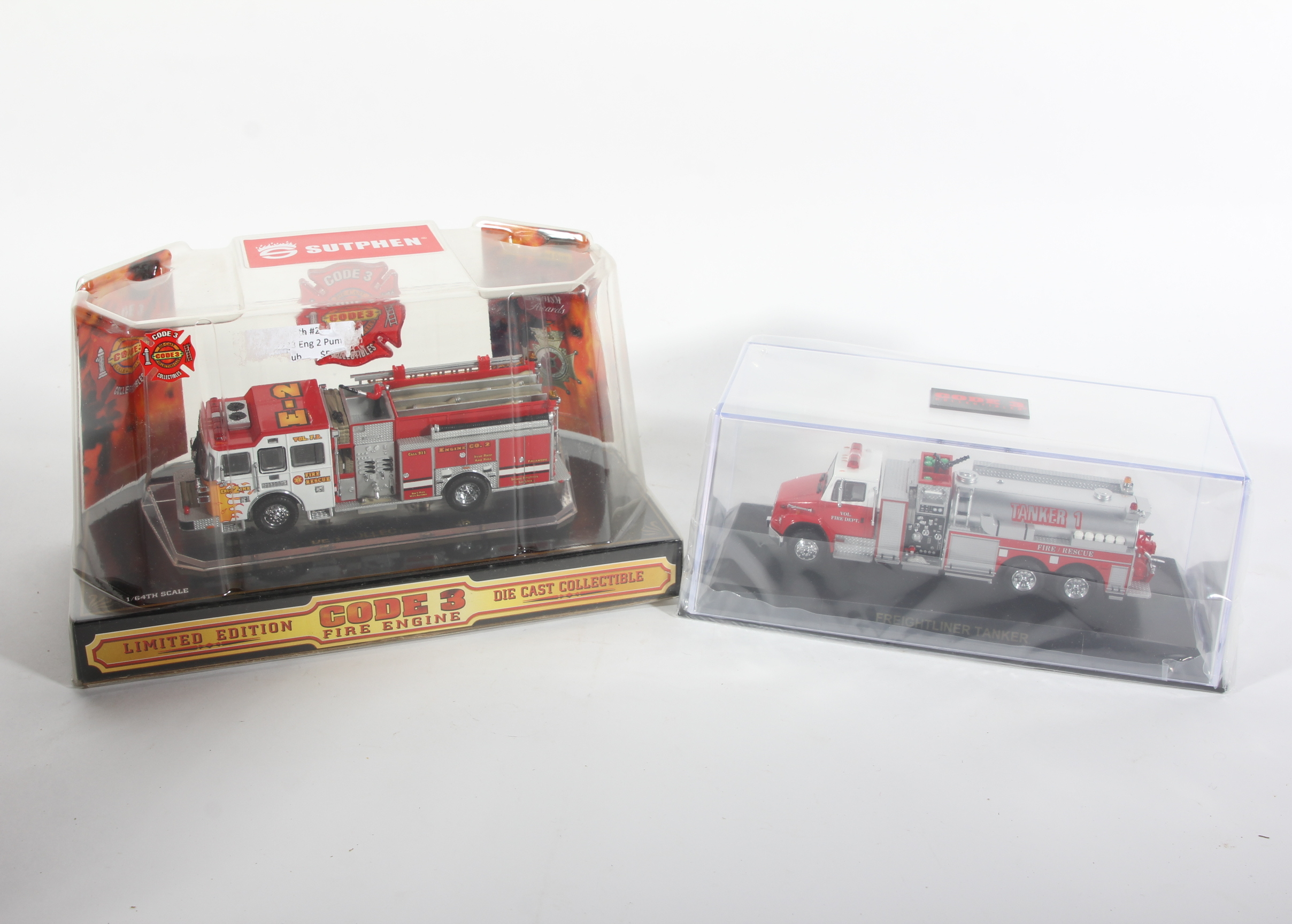 Two DieCast Collectors Club 3 Pumper and Tanker EBTH