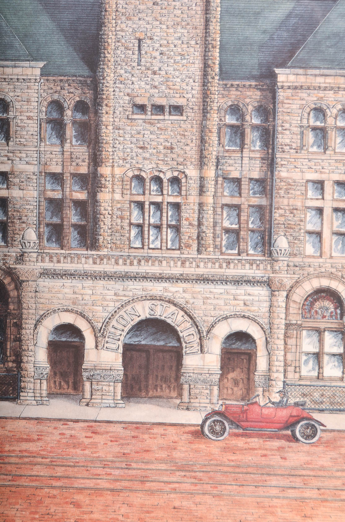 Signed and Editioned Phil Ponder &ldquo;Union Station&rdquo; Offset Lithograph | EBTH