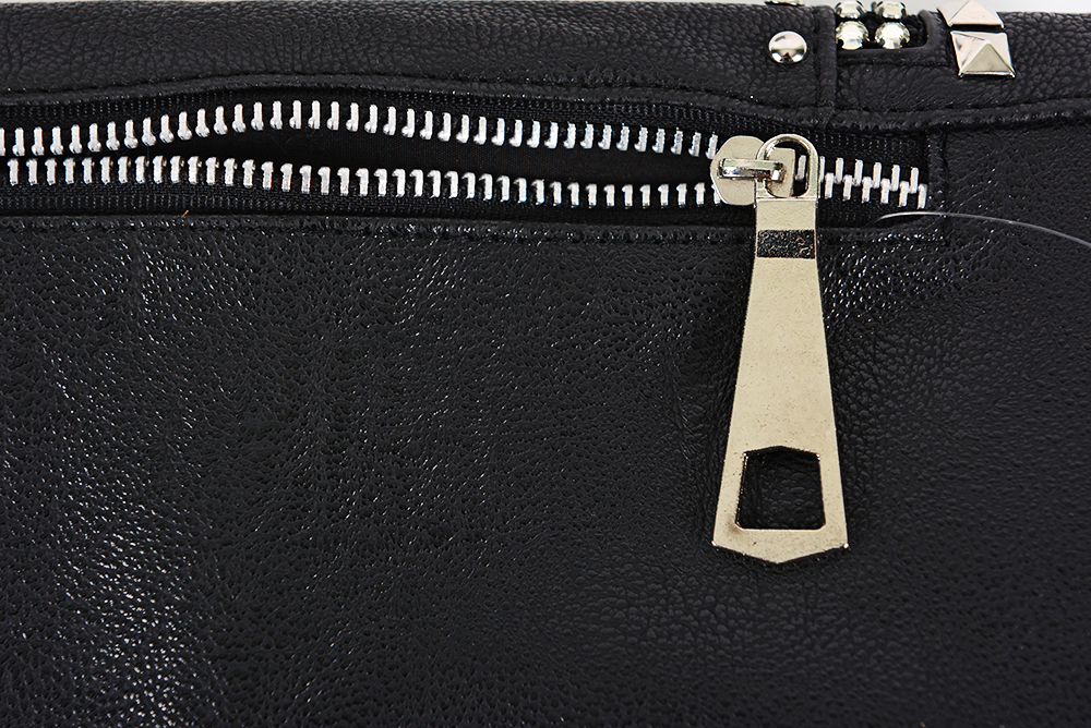 Metallic Studded Suede Hand Bag main image 1