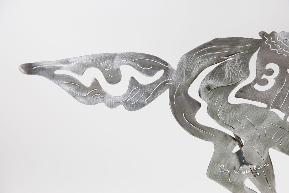 Horse and Jockey Table Sculpture EBTH