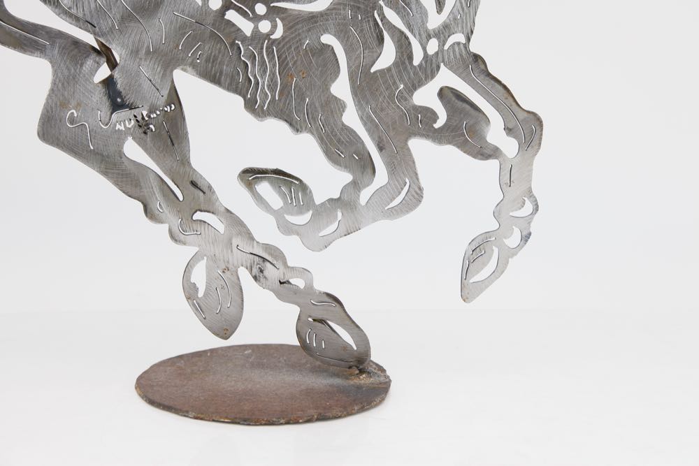 Horse and Jockey Table Sculpture EBTH