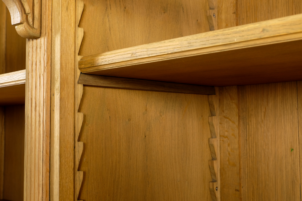 Arhaus Athens Library Bookcase with Ladder EBTH