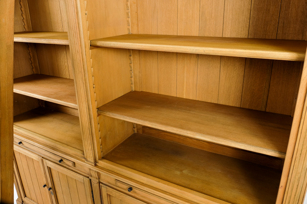 Arhaus Athens Library Bookcase with Ladder EBTH