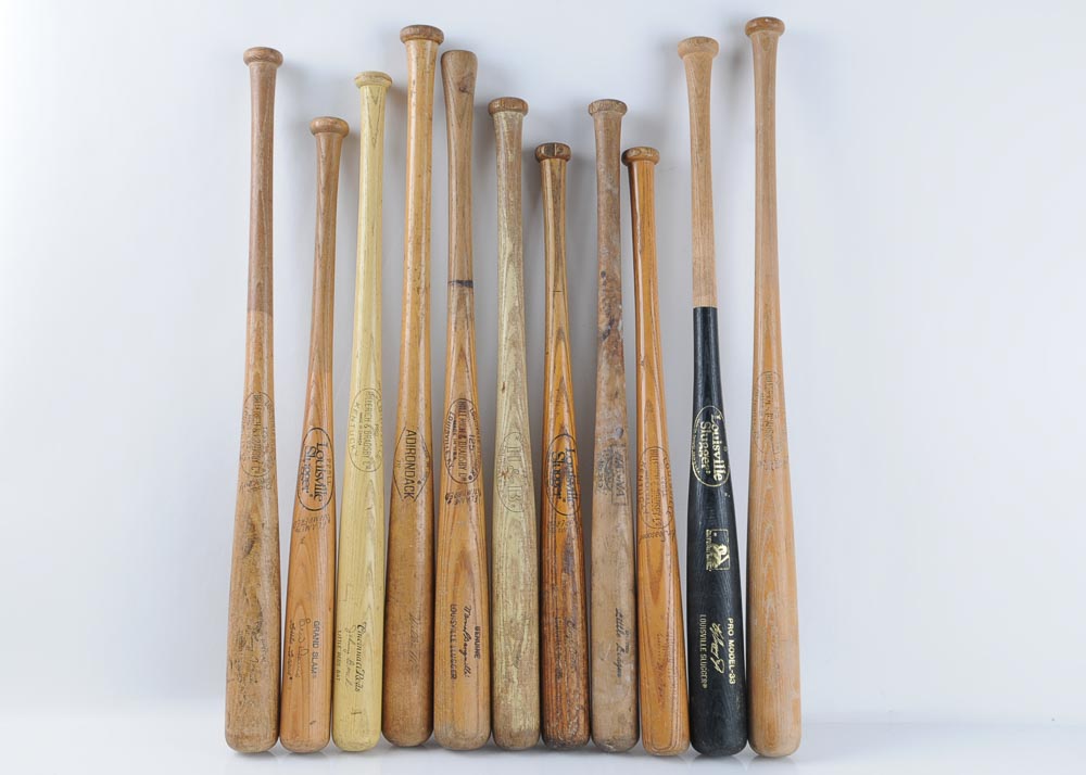 Collection of Vintage Wooden Baseball Bats | EBTH