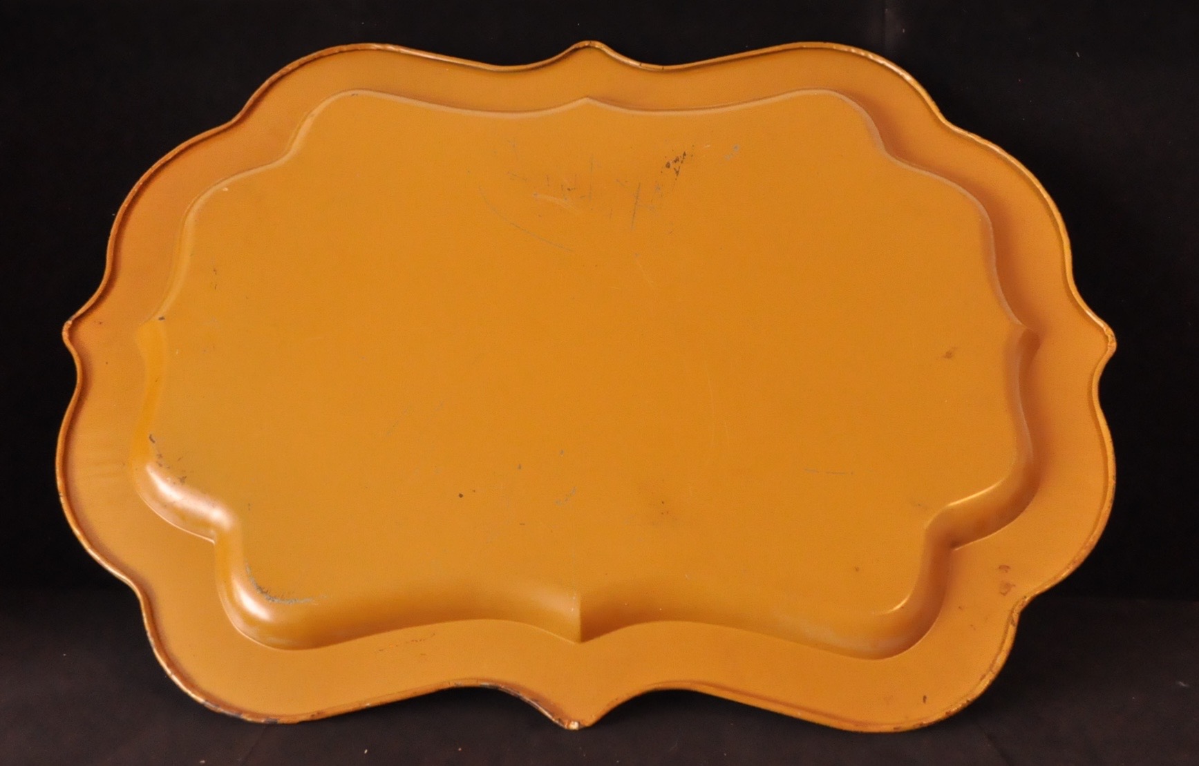 Painted Metal Serving Tray EBTH